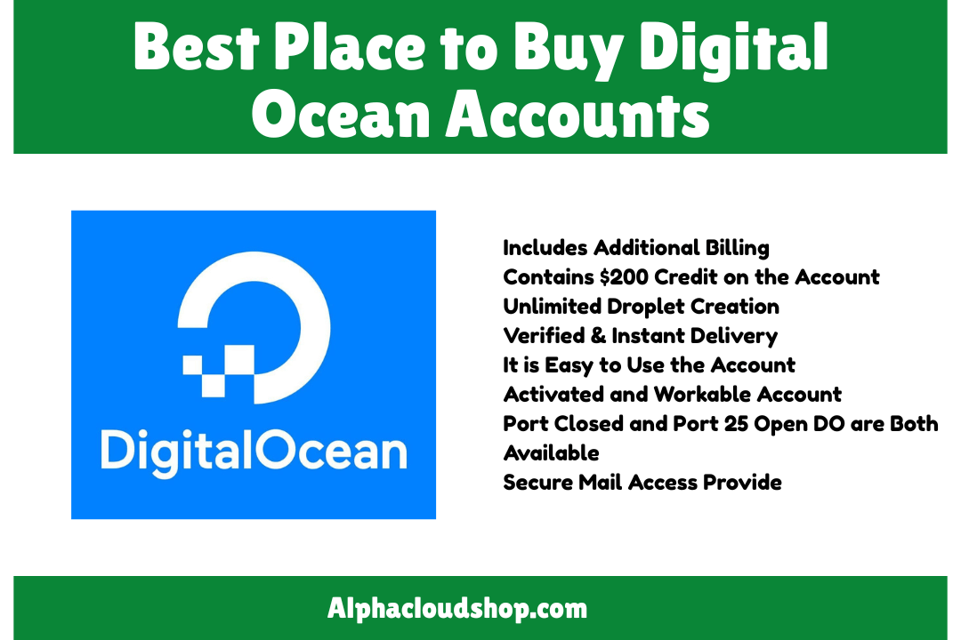  Buy Verified Digital Ocean Account