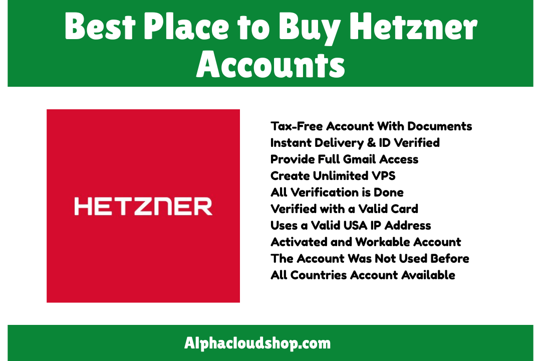 Buy verified Hetzner Account