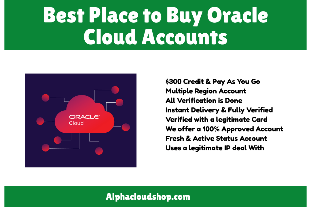 Buy Verified Oracle Cloud Account