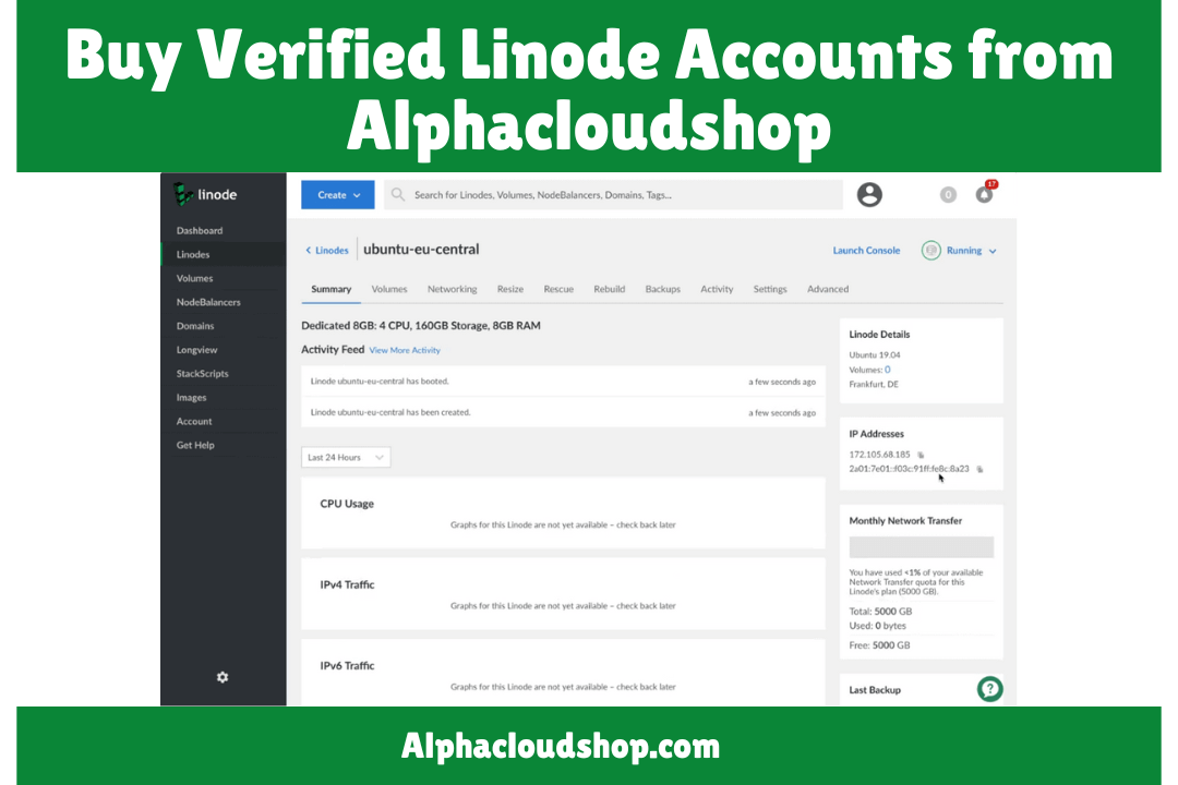 Linode Account for sale
