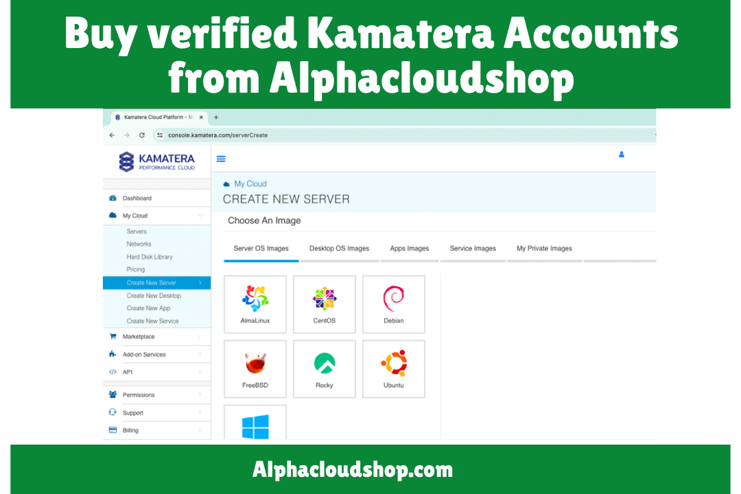 Kamatera Account for sale 
